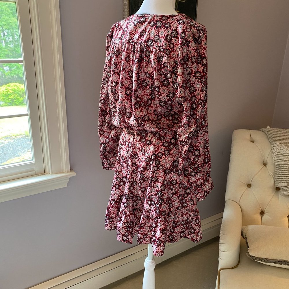 Zara floral long sleeved dress - Picture 3 of 4